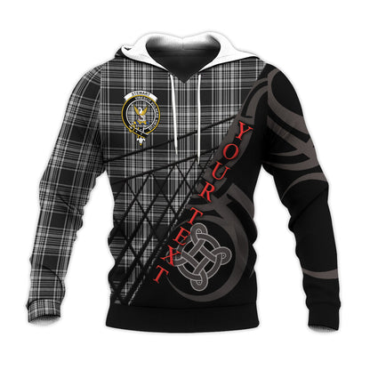 Printivon Stewart Mourning 02 Knitted Hoodie Pattern Celtic Custom Text
