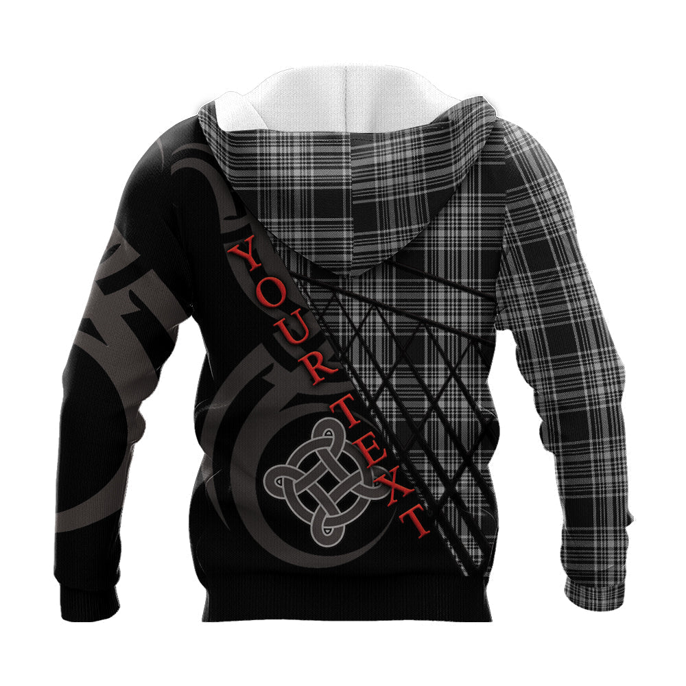 Printivon Stewart Mourning 02 Knitted Hoodie Pattern Celtic Custom Text