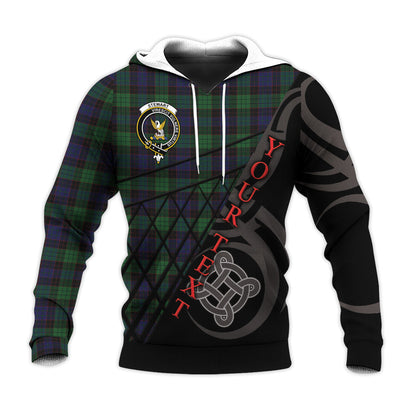 Printivon Stewart Old Knitted Hoodie Pattern Celtic Custom Text