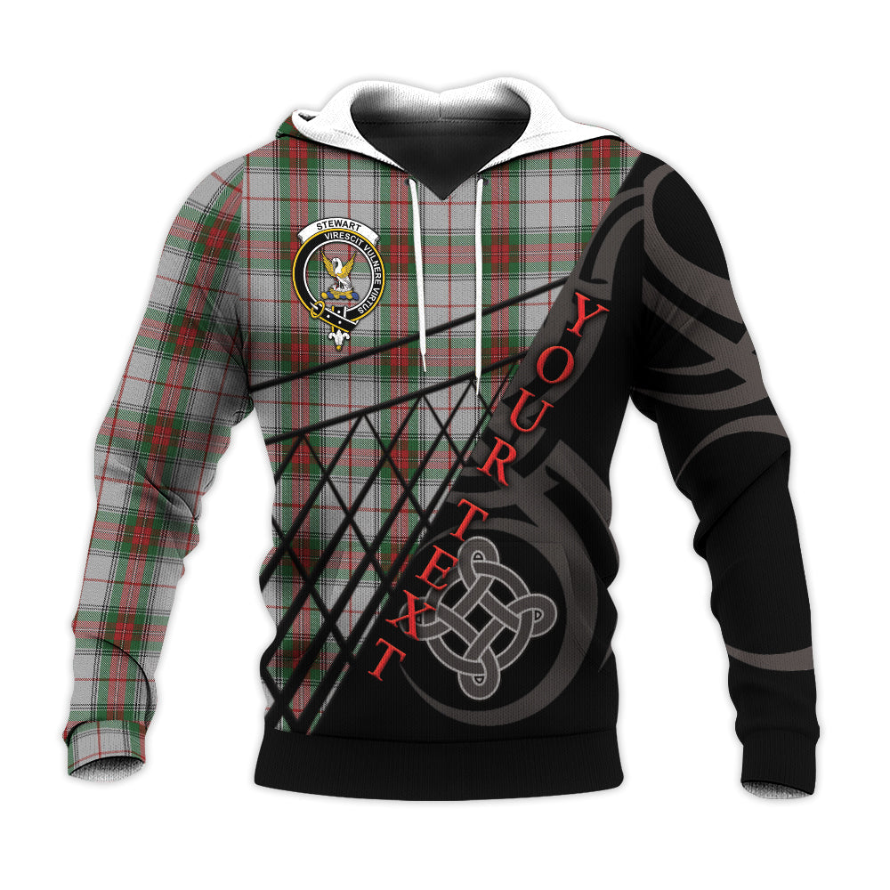 Printivon Stewart Royal 02 Knitted Hoodie Pattern Celtic Custom Text
