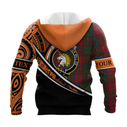 Printivon Stewart Of Appin 01 Knitted Hoodie Pattern Polynesian Custom Text