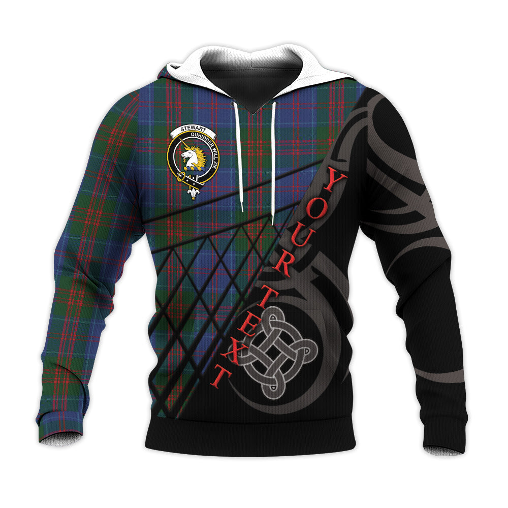 Printivon Stewart Of Appin 02 Knitted Hoodie Pattern Celtic Custom Text
