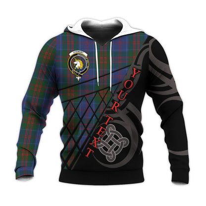 Printivon Stewart Of Appin 02 Knitted Hoodie Pattern Celtic Custom Text