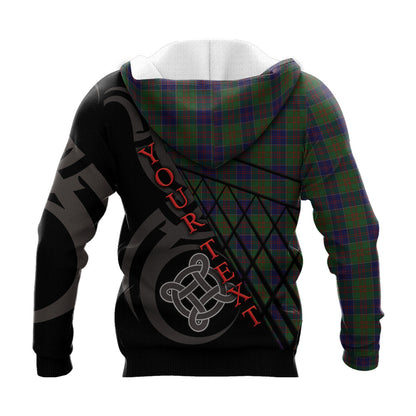 Printivon Stewart Of Appin Hunting Knitted Hoodie Pattern Celtic Custom Text