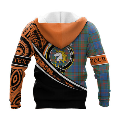 Printivon Stewart Of Appin Hunting Ancient Knitted Hoodie Pattern Polynesian Custom Text