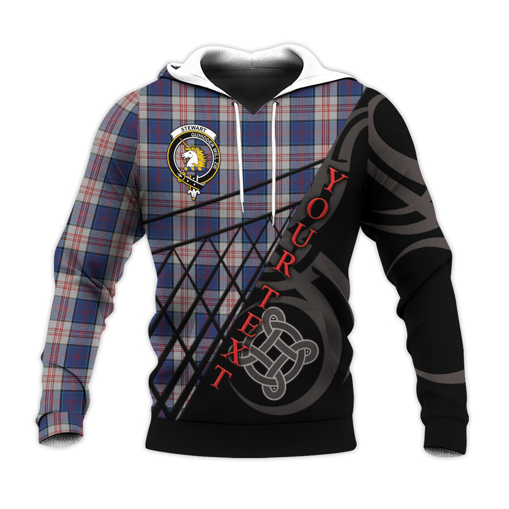 Printivon Stewart Of Appin Hunting Dress Knitted Hoodie Pattern Celtic Custom Text