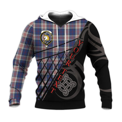 Printivon Stewart Of Appin Hunting Dress Knitted Hoodie Pattern Celtic Custom Text