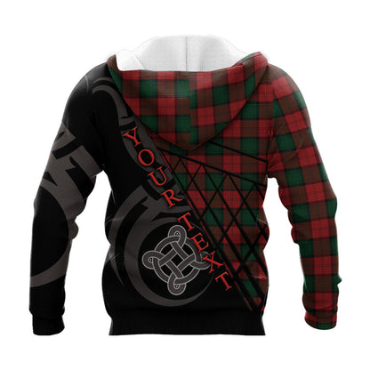 Printivon Stewart Of Atholl Knitted Hoodie Pattern Celtic Custom Text