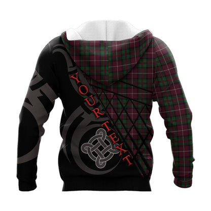 Printivon Stewart Of Bute Hunting Knitted Hoodie Pattern Celtic Custom Text