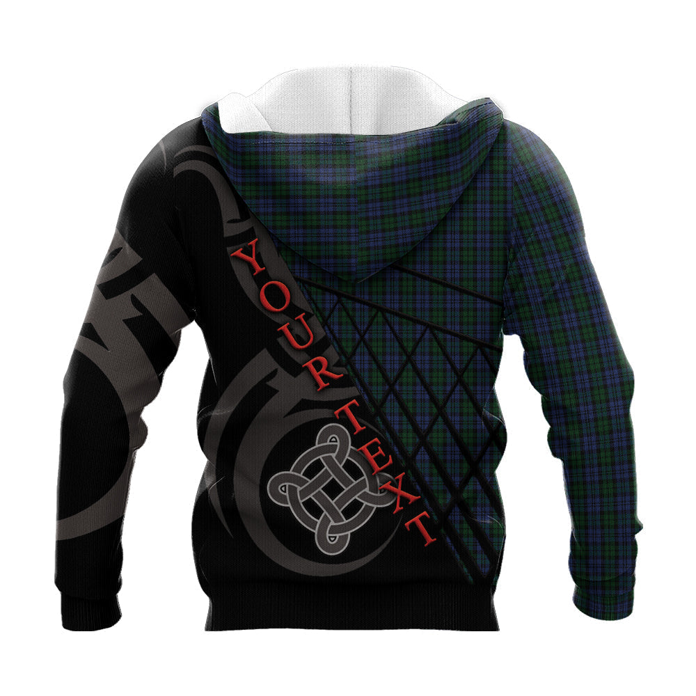 Printivon Sutherland 02 Knitted Hoodie Pattern Celtic Custom Text