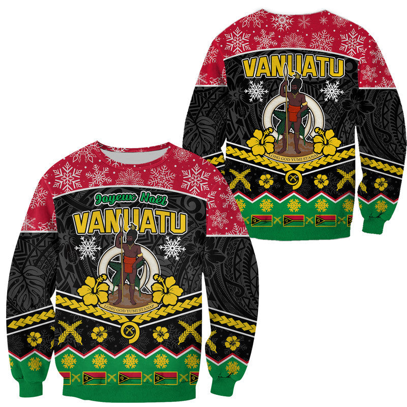 Vanuatu Tribal Polynesian Christmas Vibe Sweater