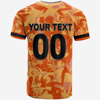 Custom Netherlands Soccer T Shirt World Cup Champions