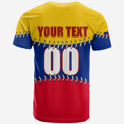 Custom Baseball 2023 Venezuela T Shirt