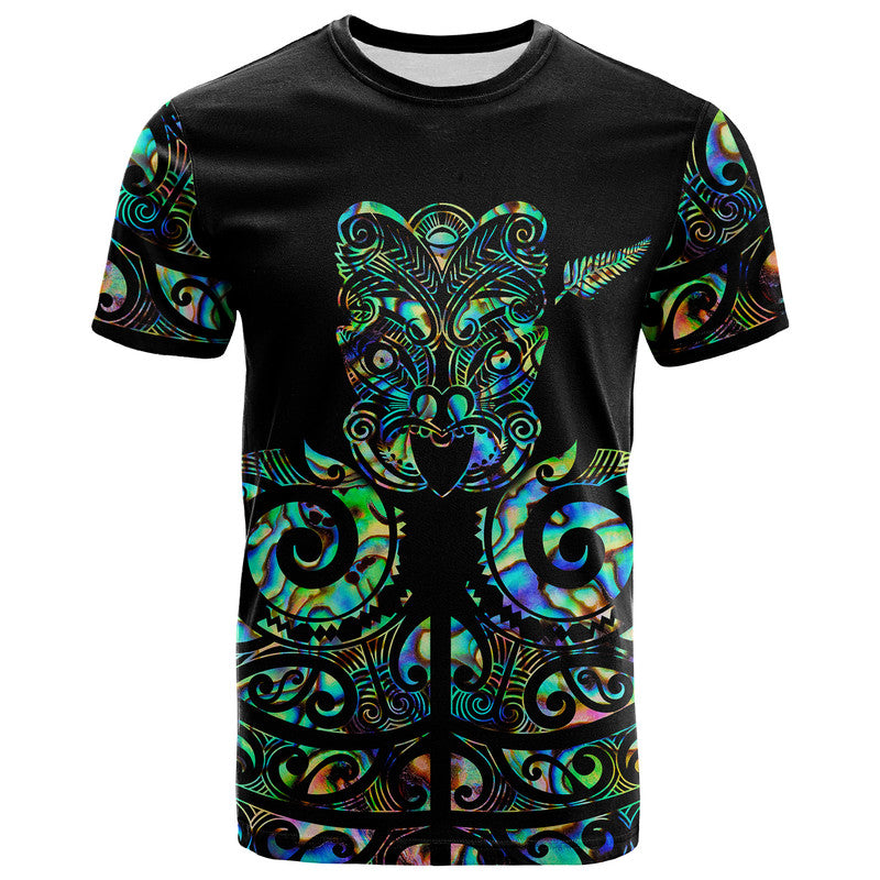 New Zealand Rugby T Shirt - Maori Haka Papua Shell Style
