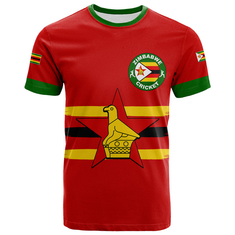 Custom Zimbabwe Cricket Jersey T Shirt