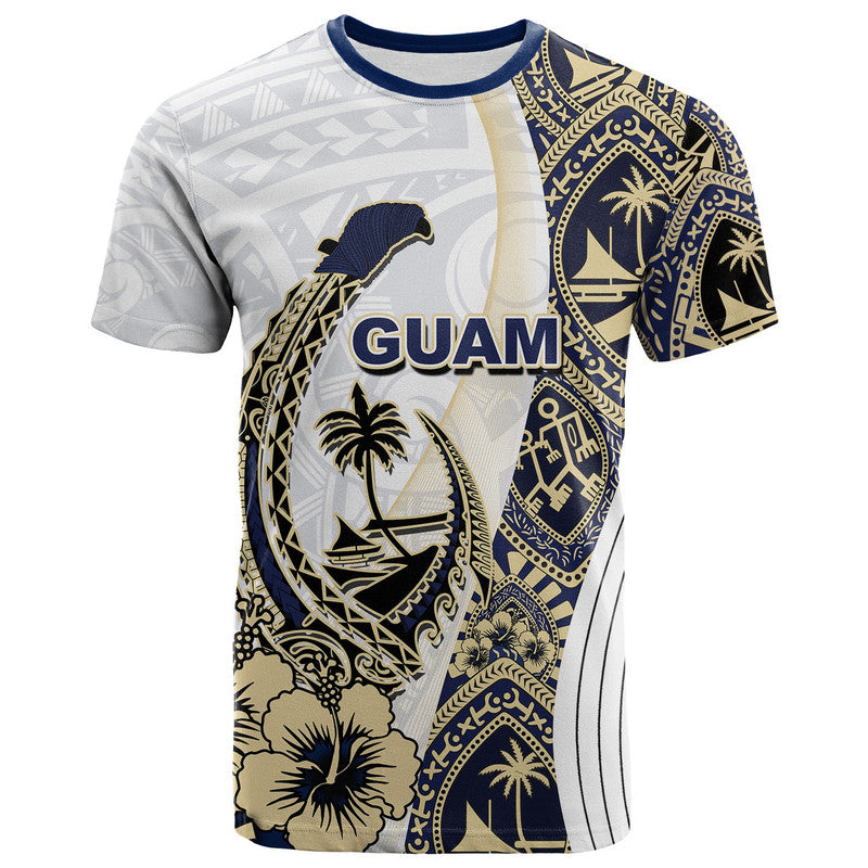 Custom Personalised Guam Fish Hook T Shirt White Style