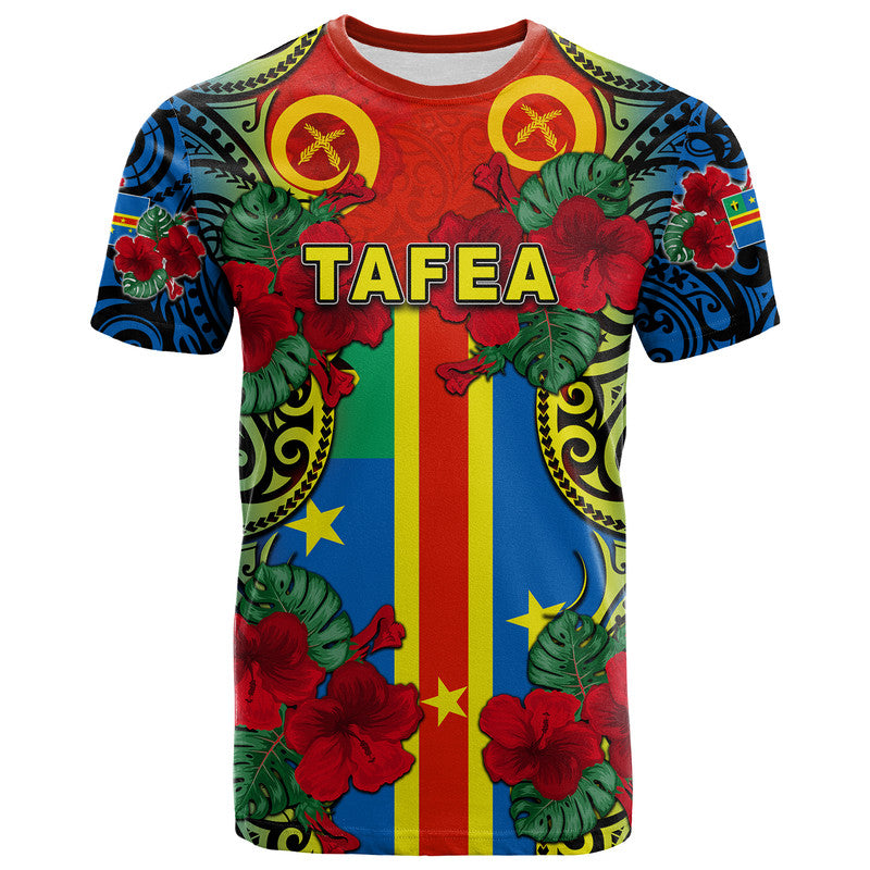 Vanuatu Tafea And Hibiscus T Shirt
