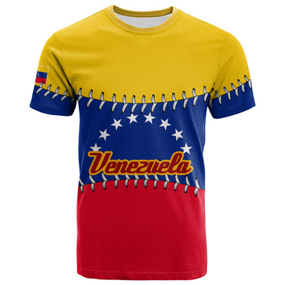 Custom Baseball 2023 Venezuela T Shirt