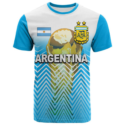 Custom Argentina Football T Shirt Sport Style