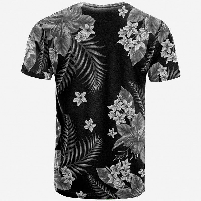 Hawaii Summer Colorful T Shirt Gray