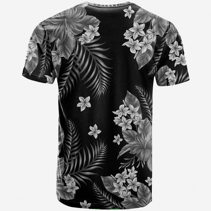 Hawaii Summer Colorful T Shirt Gray