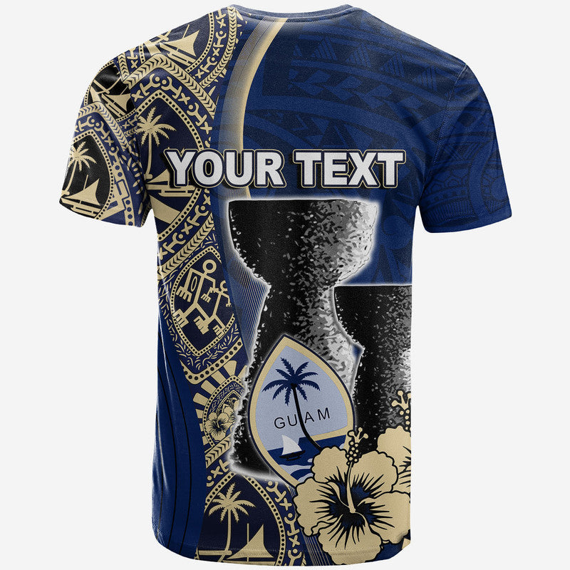 (Custom Personalised) Guam Chamorro T Shirt Blue Style