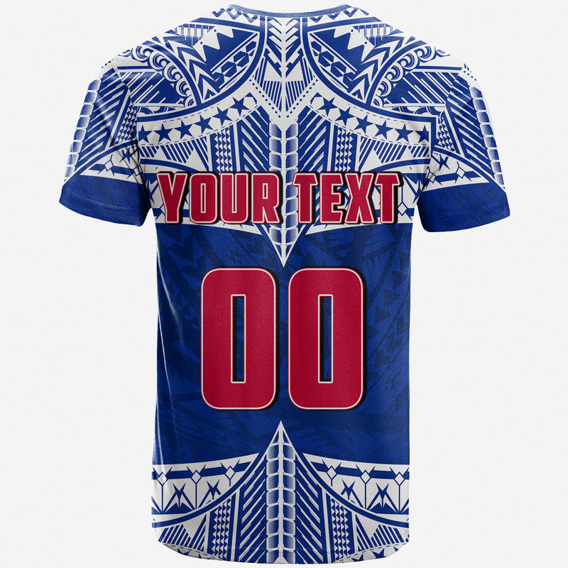 Custom Personalised And Number Toa Samoa Rugby T Shirt Siva Tau