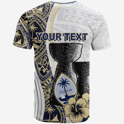 Custom Personalised Guam Chamorro T Shirt White Style