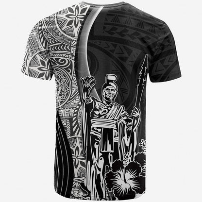 Hawaiian King Kamehameha T Shirt Vibe Black Style