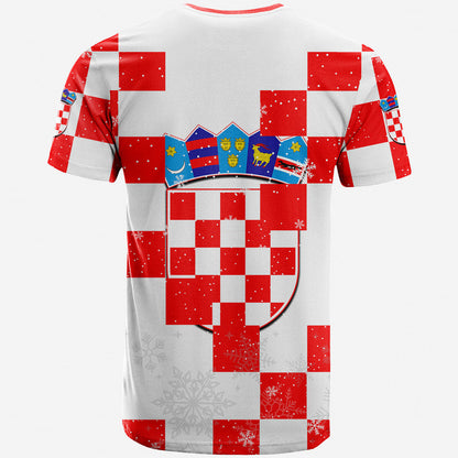 Croatia Christmas Santa Claus Dabbing T Shirt Replica Football Jersey