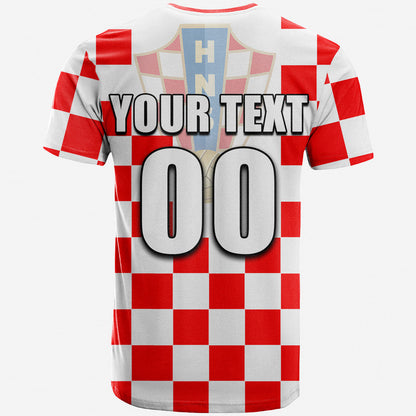 Custom Croatia Soccer Champions In My Heart T Shirt