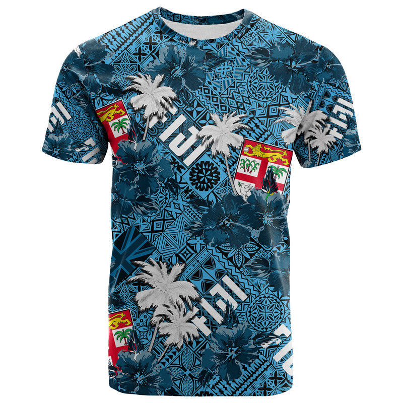 Fiji Hibiscus T Shirt Hawaii Style No.1