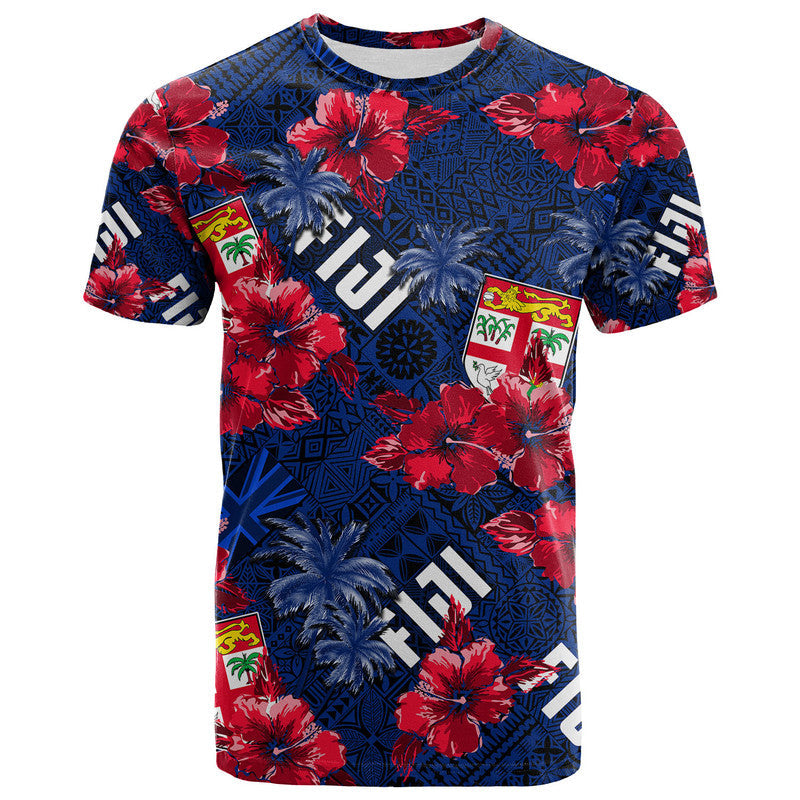 Fiji Hibiscus T Shirt Hawaii Style No.2