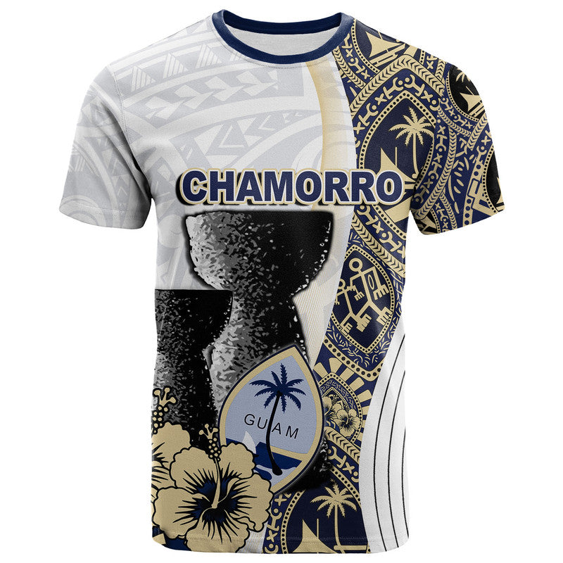 Custom Personalised Guam Chamorro T Shirt White Style