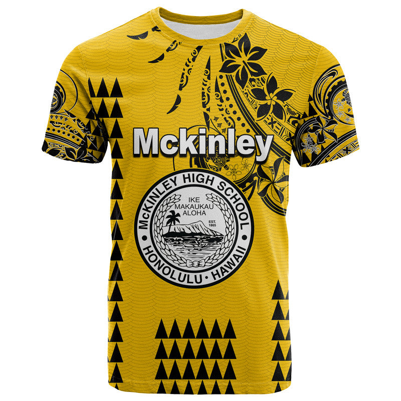 Hawaii High School- President William Mckinley T Shirt Mix Kakau