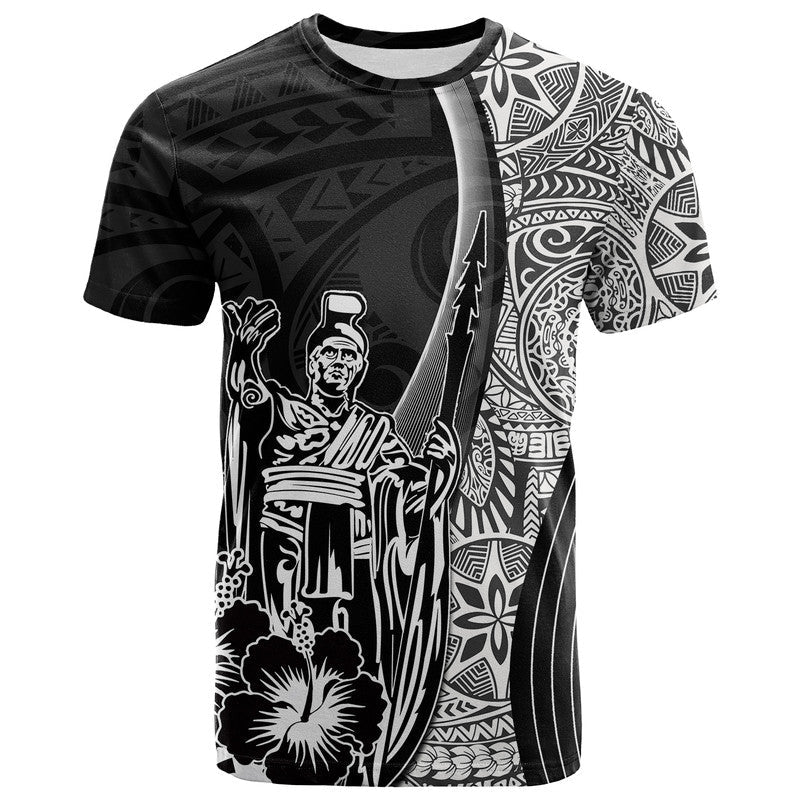 Hawaiian King Kamehameha T Shirt Vibe Black Style