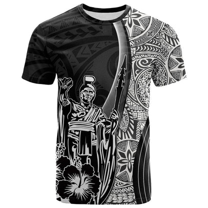 Hawaiian King Kamehameha T Shirt Vibe Black Style