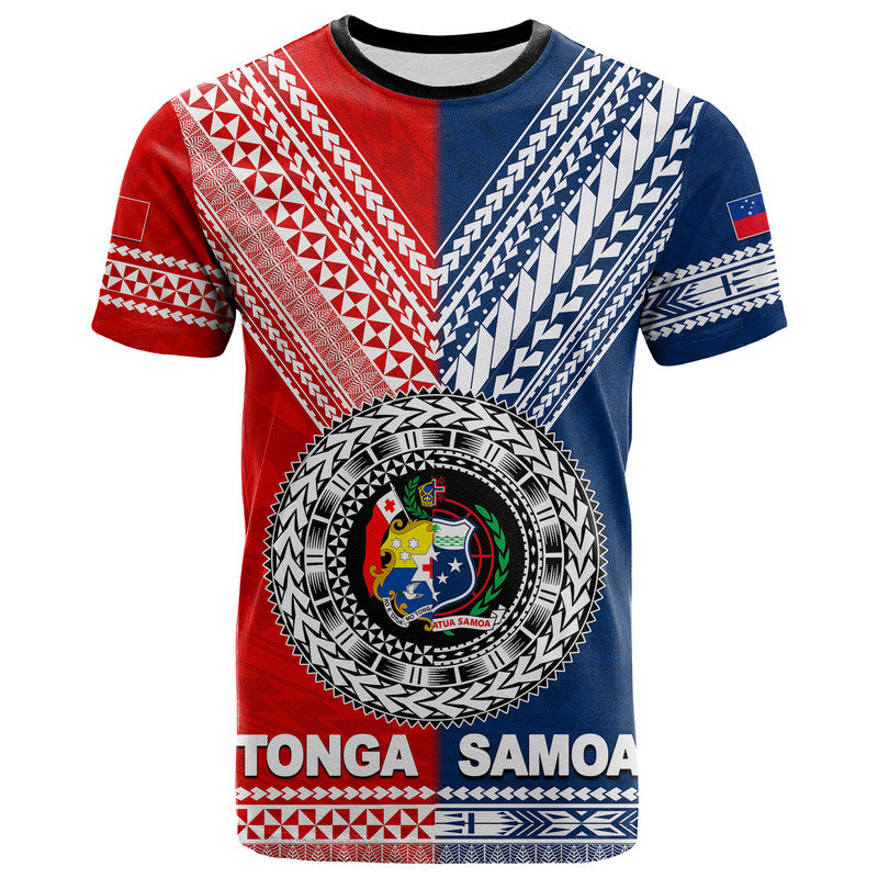 Tonga And Samoa Tokouso Polynesian T Shirt