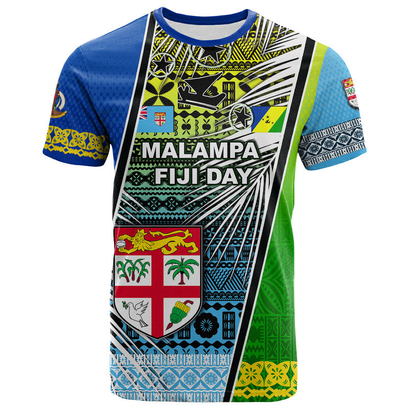 (Custom Personalised) Vanuatu Malampa Fiji Day T Shirt 2022