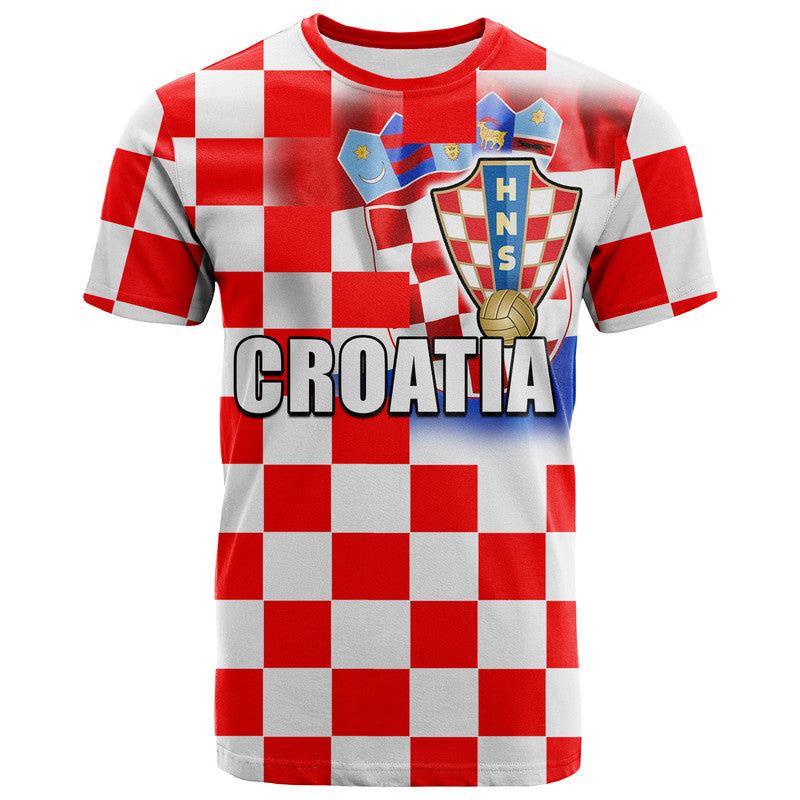 Custom Croatia Soccer Champions In My Heart T Shirt