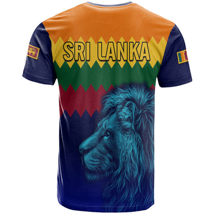 Sri Lanka The Lions Cricket T Shirt