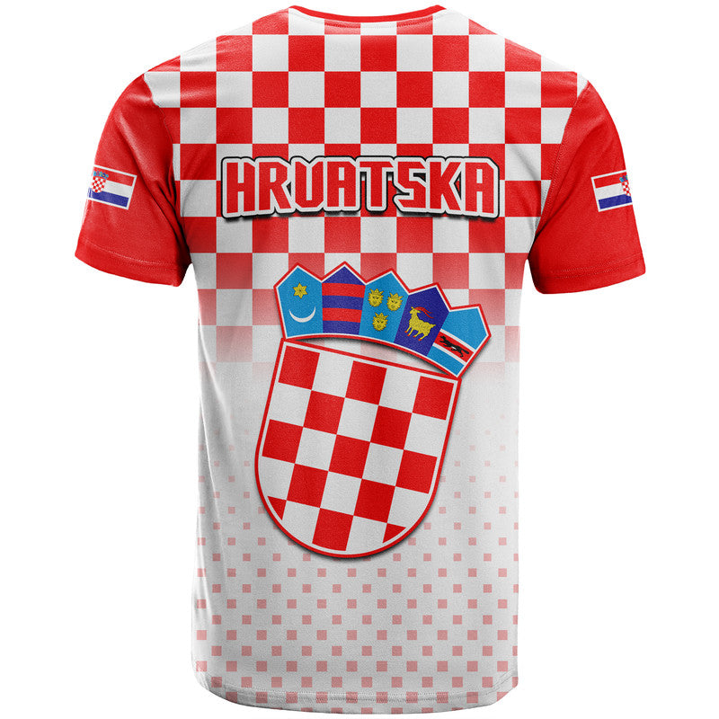 Croatia Hrvatska Football Vibe T Shirt