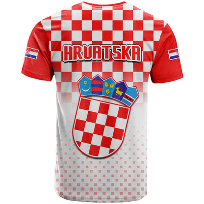 Croatia Hrvatska Football Vibe T Shirt