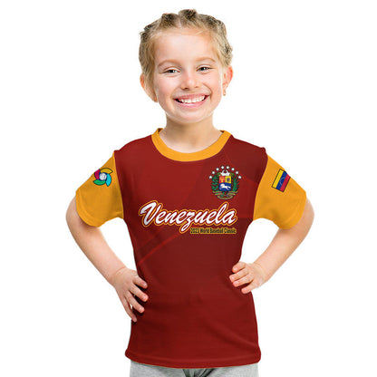 Venezuela Baseball 2023 T Shirt Venezuela Coat Of Arms