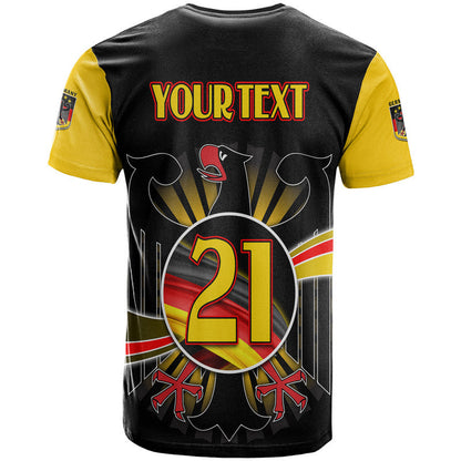 Custom Germany Football Black Eagle Jersey Deutschland Champion T Shirt