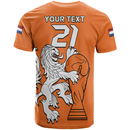 Custom Netherlands T Shirt Football 2022