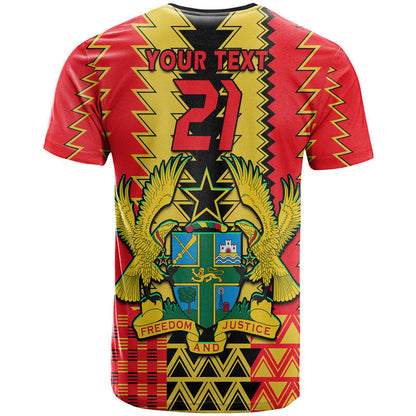 Custom Ghana Football Sport Style T Shirt