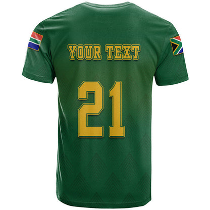 Custom South Africa National Cricket Team T Shirt Proteas Sport Green Style