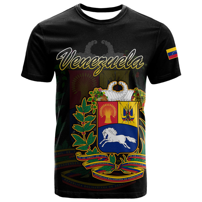 Custom Venezuela Coat Of Arms T Shirt