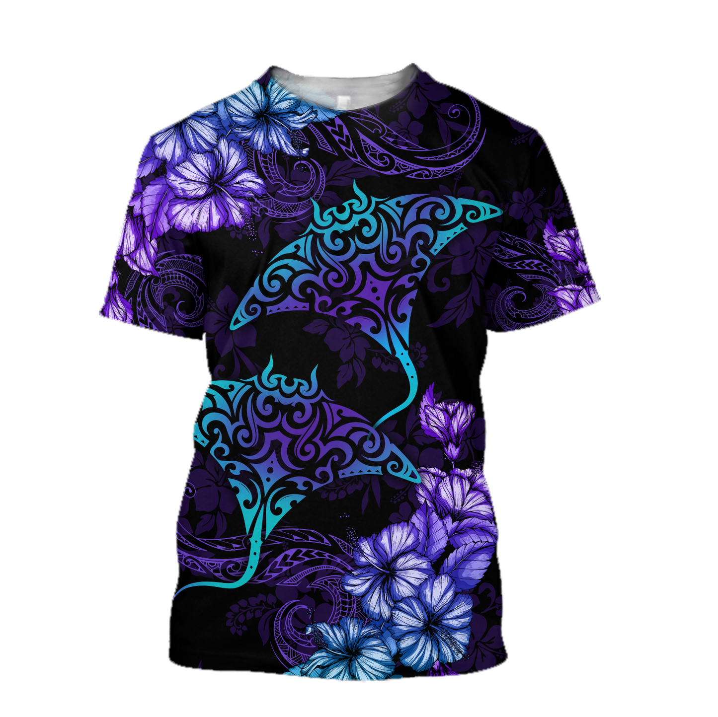 Beautiful Ray Hibiscus T-Shirt - Ah
